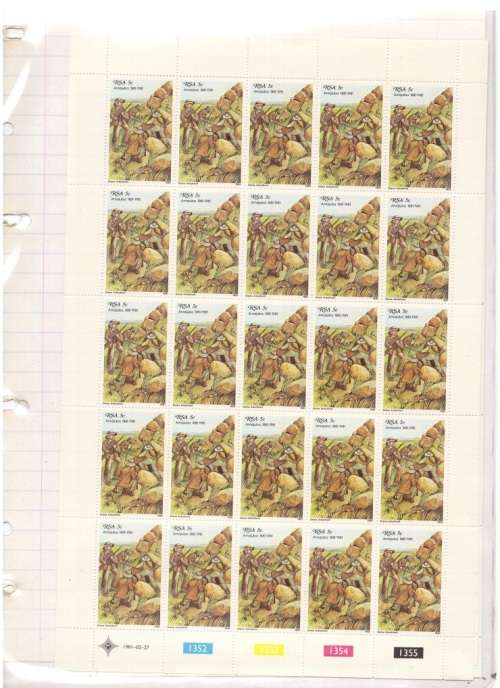 RSA CONTROL BLOCKS 2 x 25 STAMPSSEE PICS !!!!