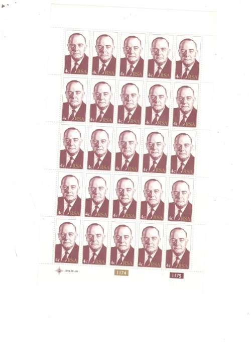 RSA CONTROL BLOCKS 4 X 25 MINT STAMPS EACH SEE PICS!!!!