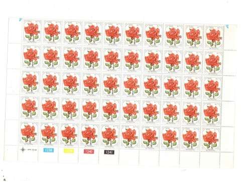 RSA CONTROL BLOCK 100 X MINT STAMPS SEE PICS!!!