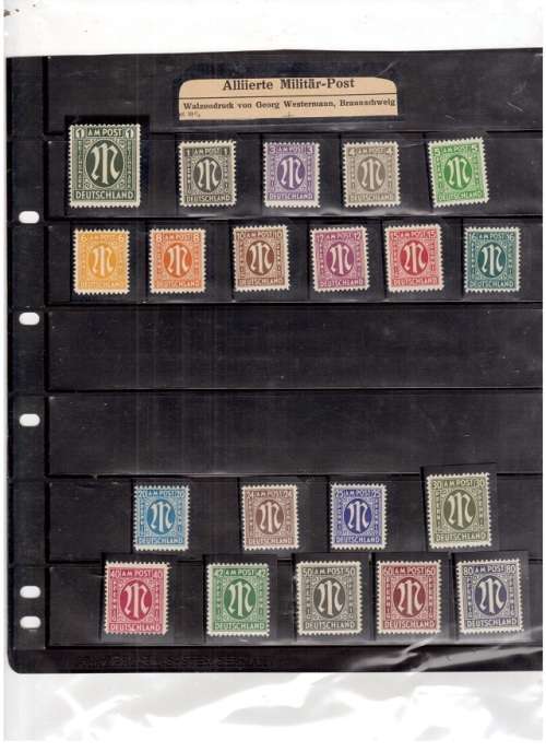 GERMANY BRAUNSCHWEIG SCARCE SET VERY FINE MINT SEE PICS!!!