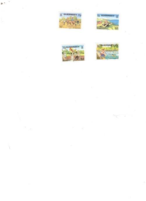 GREAT BRITAIN GUERNSEY INT YEAR OF THE DISABLED PEOPLE 17/11/1981  SEE PICS