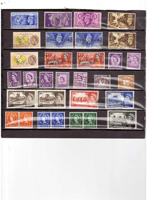 GREAT BRITAIN USED STAMPS SEE PICS!!!