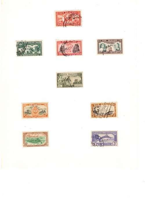 NEW ZEALAND USED STAMPS SOME FROM 1940 SEE PICS!!!