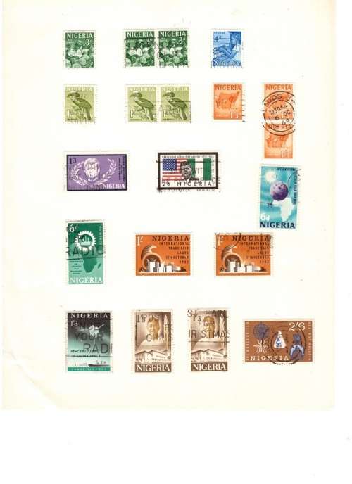 NIGERIA USED STAMPS SEE PICS!!!