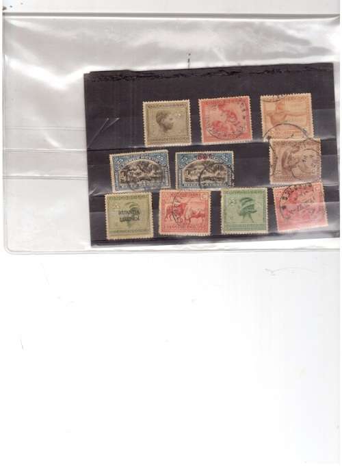 Vintage Congo Belge Used Stamps