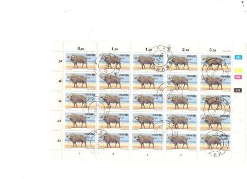 50 X SOUTH WEST AFRICA 1985 CONTROLS 12 CENT MINT AND CANCELLED SEE PICS!!!