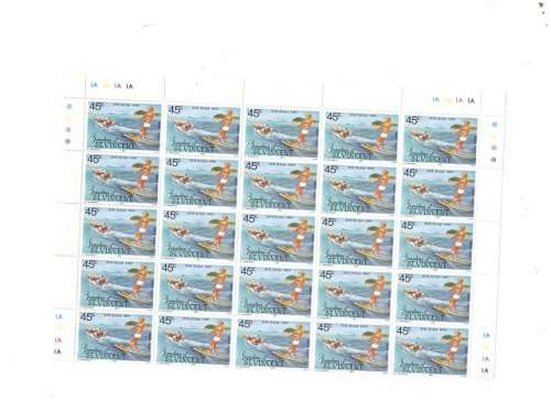 ST VINCENT 3 X 25 CONTROL BLOCKS MINT SEE PICS!!!!