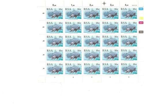 RSA 6 X 25 CONTROL BLOCKS MINT SEE PICS!!!