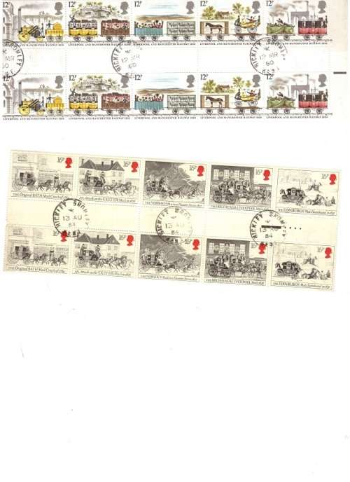 GREAT BRITAIN 2 X 10 CONTROLS CANCELLED SEE PICS!!!!