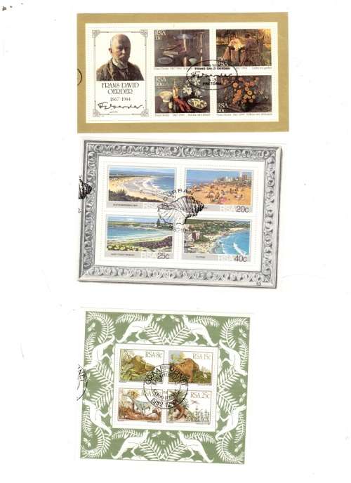17 X RSA MINIATURE SHEETS MINT CONDITION SEE PICS!!!