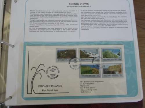 BRITISH COMMONWEALTH FIRST DAY COVERS MINT CONDITION NOT ALL PAGES SCANNED SEE PICS!!!