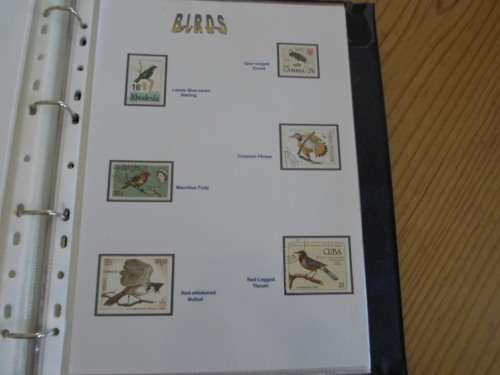 LARGE ALBUM MIXED WORLD VARIOUS CATEGORIES MINT AND USED STAMPS FANTASTIC COLLECTION 93 PAGES BARGA
