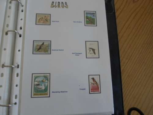 LARGE ALBUM MIXED WORLD VARIOUS CATEGORIES MINT AND USED STAMPS FANTASTIC COLLECTION 93 PAGES BARGA