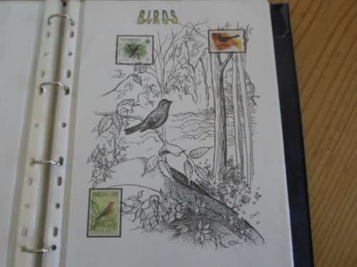 LARGE ALBUM MIXED WORLD VARIOUS CATEGORIES MINT AND USED STAMPS FANTASTIC COLLECTION 93 PAGES BARGA
