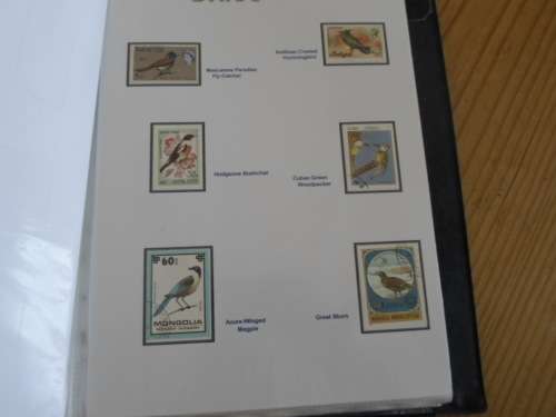 LARGE ALBUM MIXED WORLD VARIOUS CATEGORIES MINT AND USED STAMPS FANTASTIC COLLECTION 93 PAGES BARGA