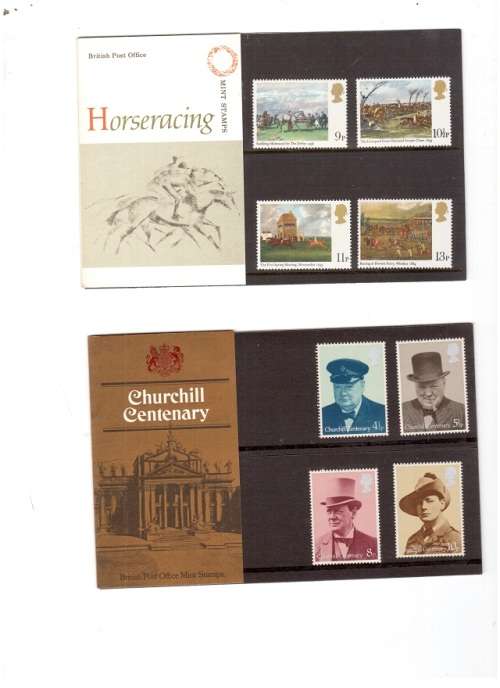 GREAT BRITAIN 4 X MINT SETS SEE PICS!!!