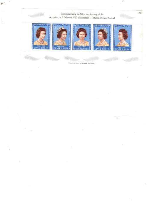 NEW ZEALAND SET OF 5 MINTNH STAMPS SEE PICS!!!!