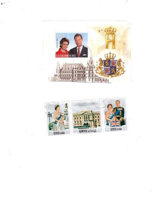 GREAT BRITAIN ROYALTY 5 SETS USED STAMPS SEE PICS !!!!!