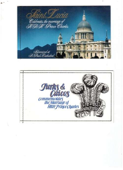GREAT BRITAIN 2 X BOOKLETS MINT STAMPS ROYAL WEDDING SEE PICS!!!!