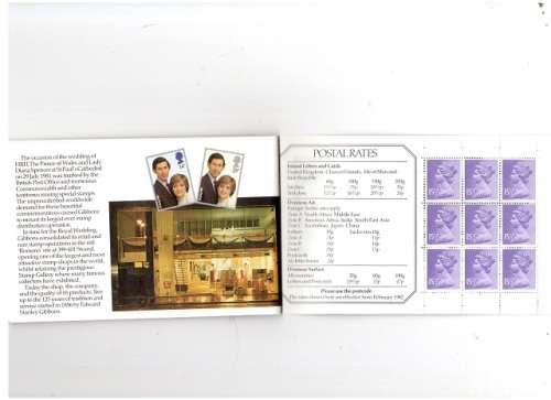 GREAT BRITAIN 4 POUND BOOKLET OF MINTNH STAMPS SEE PICS!!!