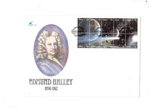 CISCEI 1986 HALLEYS COMET FDC 1.17 SEE PICS!!!