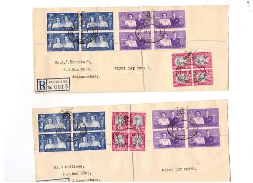 7 X SA UNION COVERS 2 X RSA COVERS USED SEE PICS!!!!