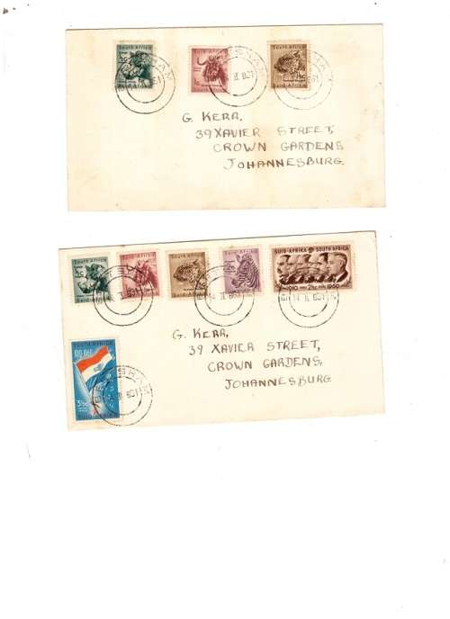 7 X SA UNION COVERS 2 X RSA COVERS USED SEE PICS!!!!