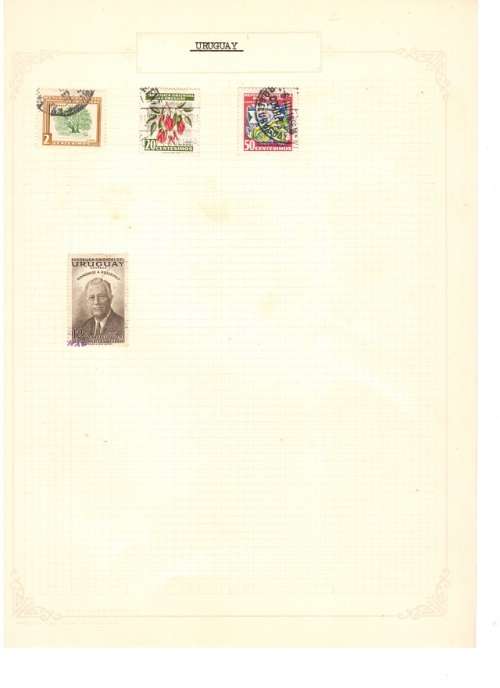 10 X PAGES USED WORLD STAMPS SEE PICS!!!!!