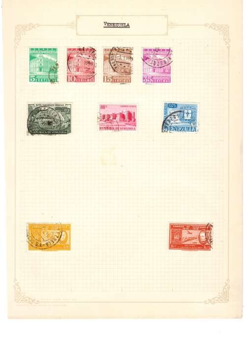 10 X PAGES USED WORLD STAMPS SEE PICS!!!!!