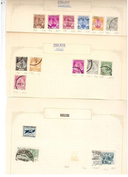 90 X WORLD USED STAMPS SEE PICS!!!