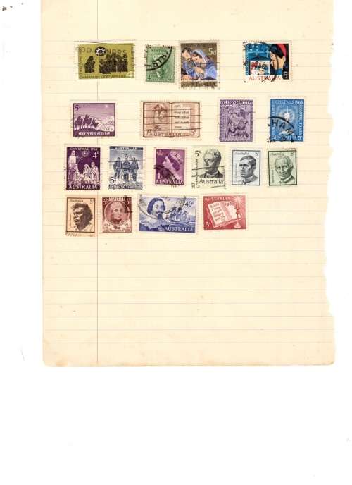 AUSTRALIA 48 X USED STAMPS SEE PICS!!!