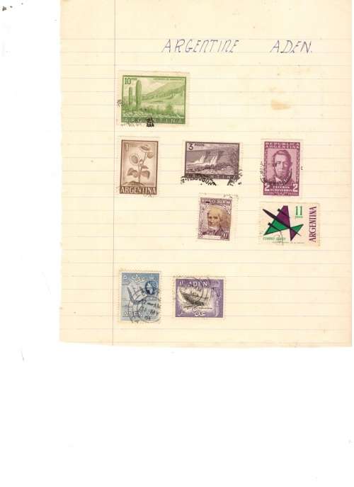 ANTIGUE,ARGENTINA,ADEN,AUSTRIA 24 X USED STAMPS SEE PICS!!!