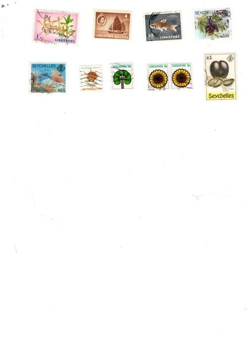 SINGAPORE 41 X USED STAMPS SEE PICS!!!!