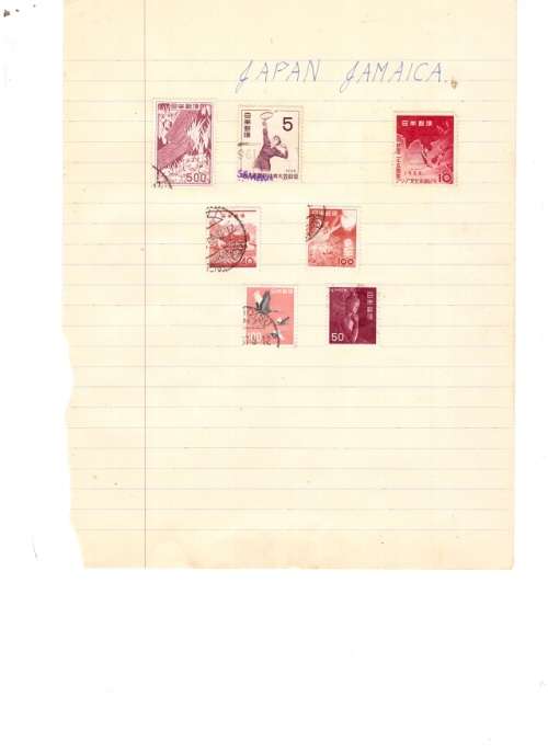 WORLD USED STAMPS 6 PAGES SEE PICKS!!!