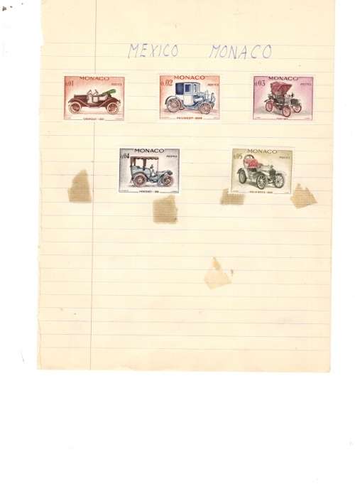 WORLD USED STAMPS 6 PAGES SEE PICKS!!!