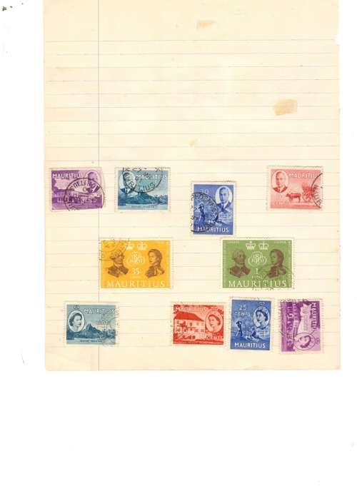 WORLD USED STAMPS 6 PAGES SEE PICKS!!!