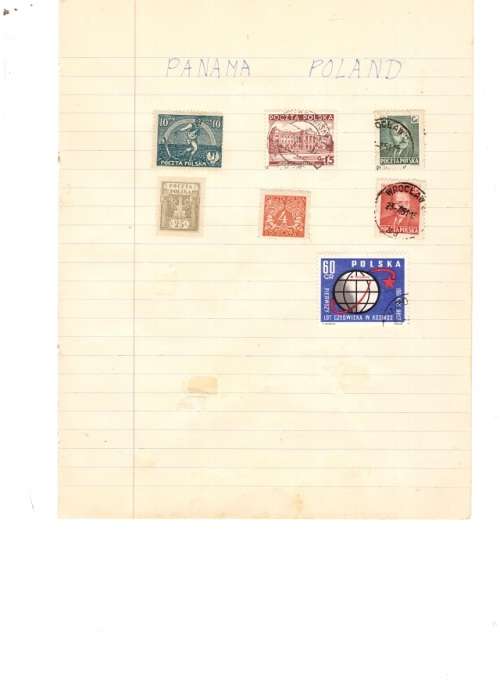 WORLD USED STAMPS 6 PAGES SEE PICKS!!!