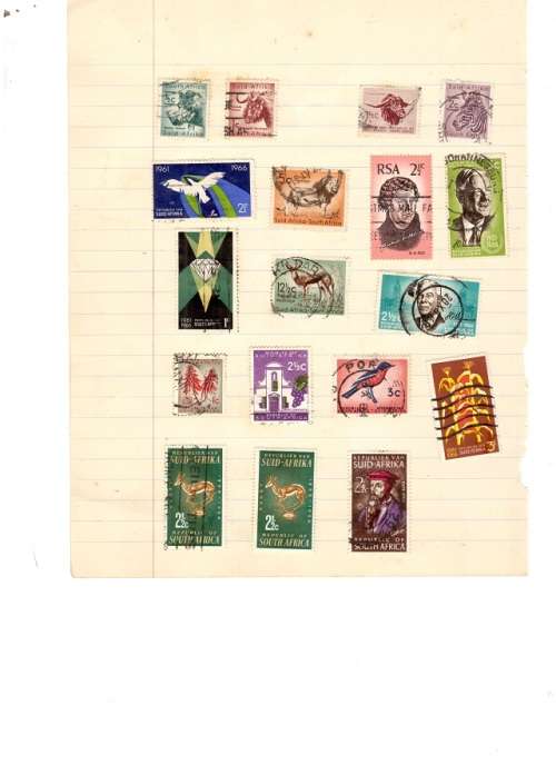 RSA AND UNION USED STAMPS SEE
