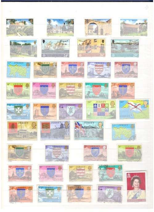 GREAT BRITAIN 75 X JERSEY STAMPS MINT SEE PICKS!!!