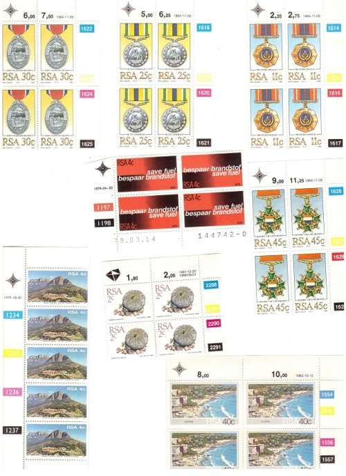 273 X RSA MINT STAMPS SEE PICS!!!
