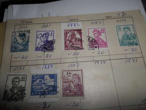59 X ROMANIA USED STAMPS GOOD VALUE SEE PICS!!!!