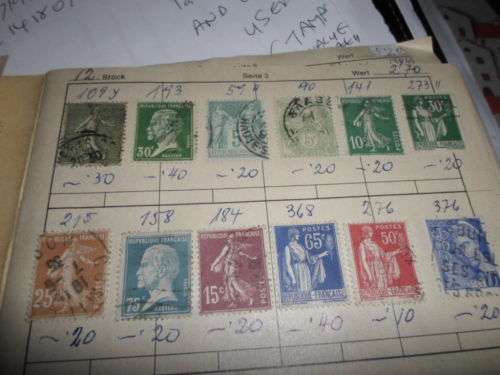 120 X FRANCE AND GREAT BRITAIN USED STAMPS GOOD VALUE SEE PICS!!!!