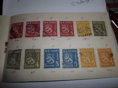87 X FINLAND USED STAMPS SEE PICS!!!!