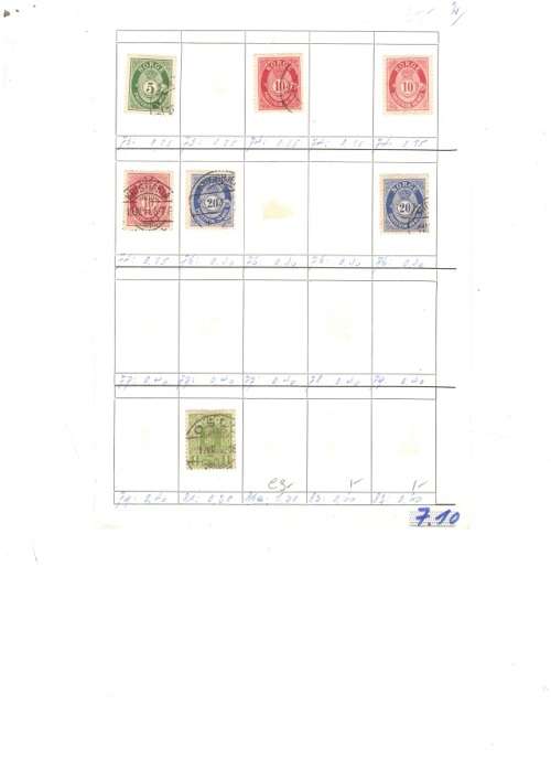 34 X NORWAY VERY OLD USED STAMPS SEE PICS!!!