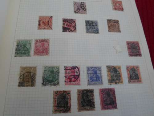 LARGE ALBUM VARIOUS WORLD STAMPS ONLY SOME PAGES SCANNED SEE PICS