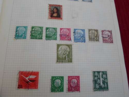 LARGE ALBUM VARIOUS WORLD STAMPS ONLY SOME PAGES SCANNED SEE PICS