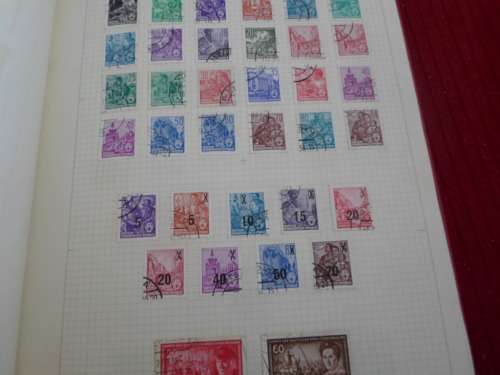 LARGE ALBUM VARIOUS WORLD STAMPS ONLY SOME PAGES SCANNED SEE PICS