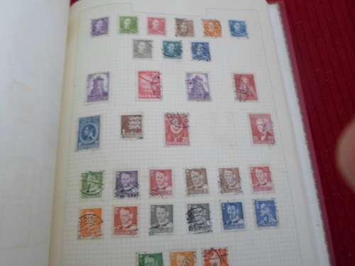 LARGE ALBUM VARIOUS WORLD STAMPS ONLY SOME PAGES SCANNED SEE PICS