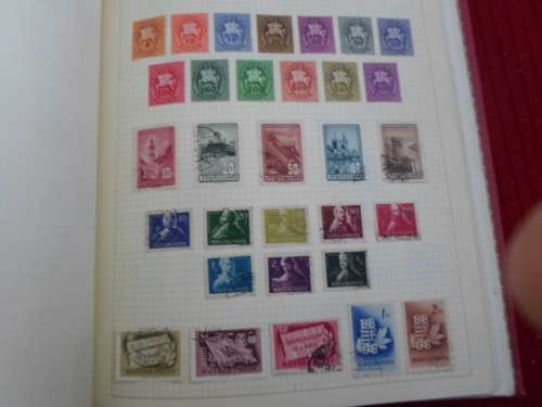 LARGE ALBUM VARIOUS WORLD STAMPS ONLY SOME PAGES SCANNED SEE PICS