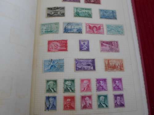 LARGE ALBUM VARIOUS WORLD STAMPS ONLY SOME PAGES SCANNED SEE PICS